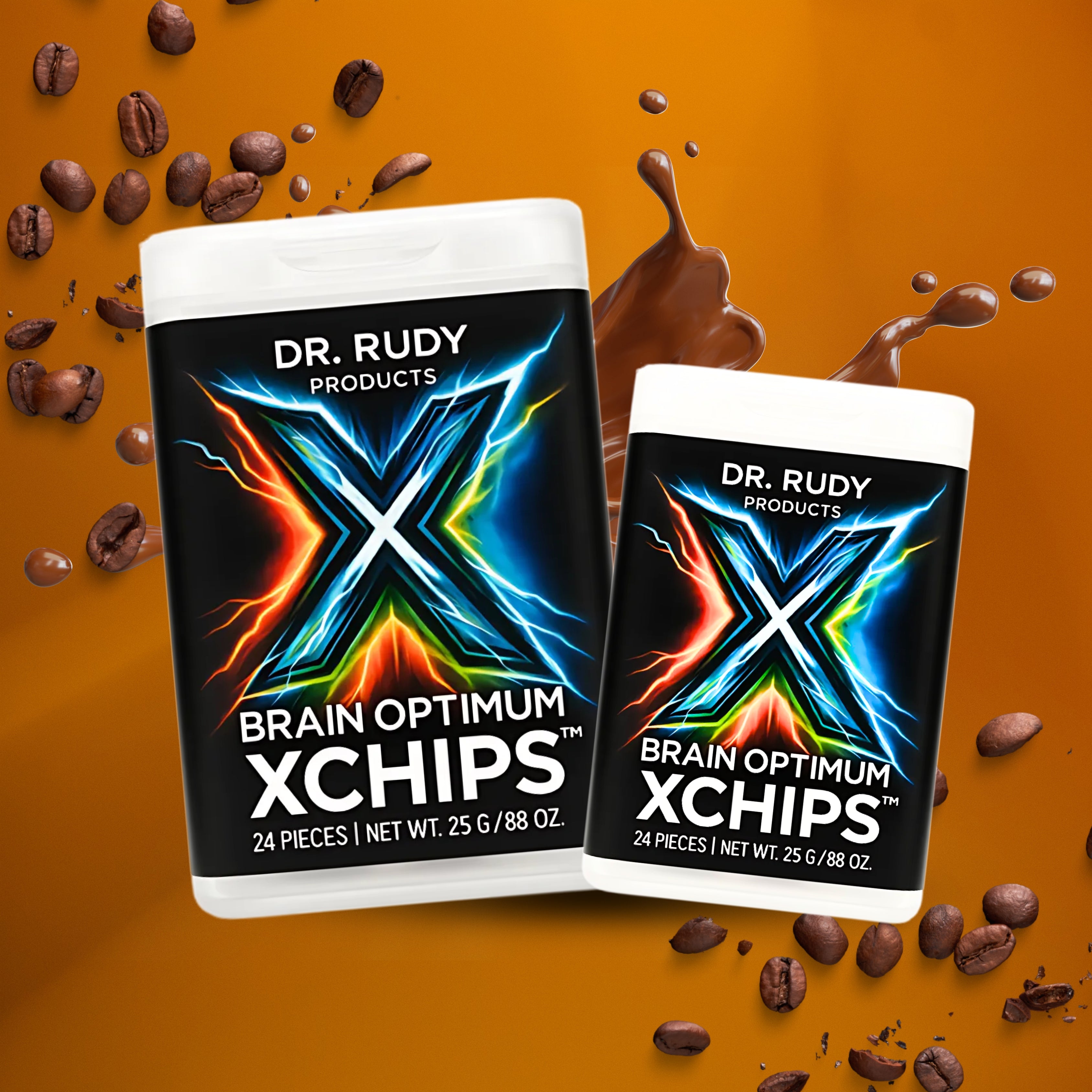 Brain Optimum XChips 2-Pack (Coffee Chata Flavor)
