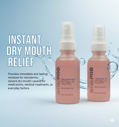 SmilePro™ Orazine Gel Mouth Moisturizer For Dry Mouth Single
