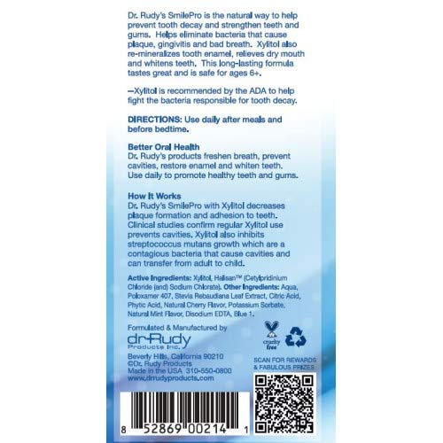 Dr. Rudy's SmilePro™ 24-Hour Oral Care Mouth Rinse Kit