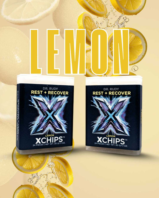 Rest & Recover XChips™ — 2 Pack - Lemon Flavor