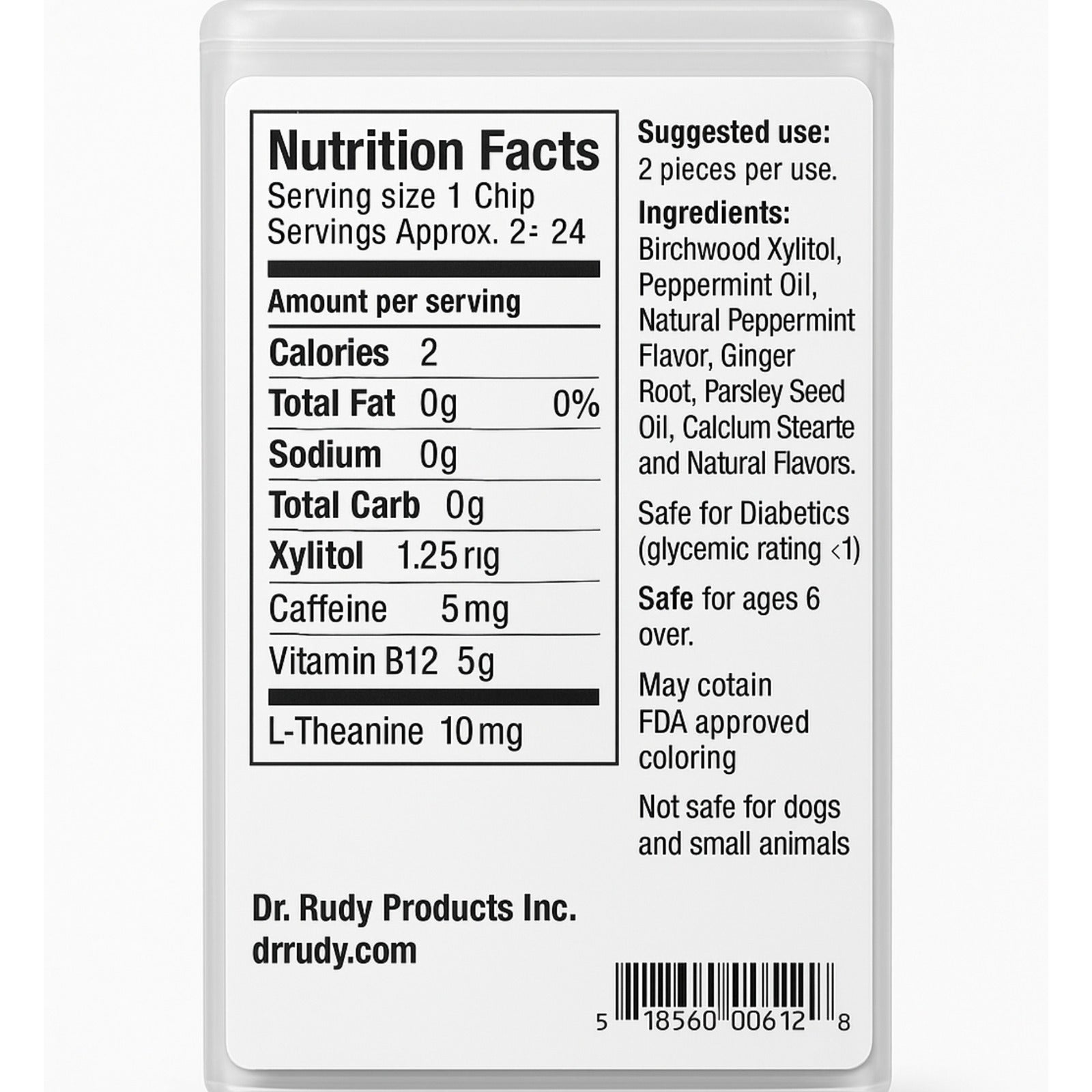 Brain Optimum XChips 2 - Pack (Mint)