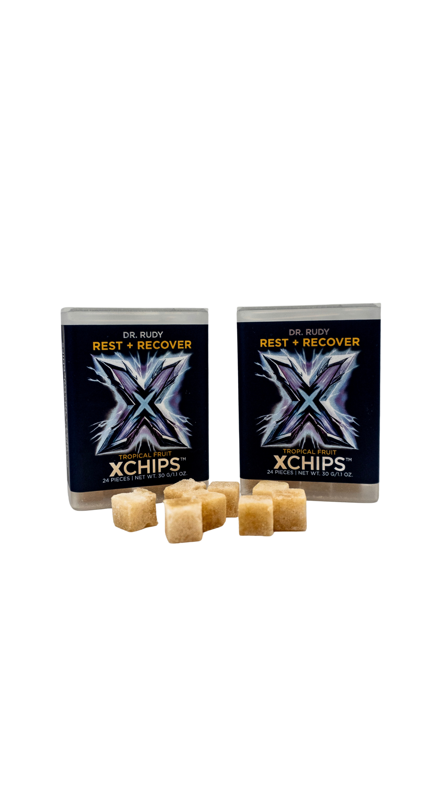 Dr. Rudy Rest + Recover XChips™ — Tropical Fruit
