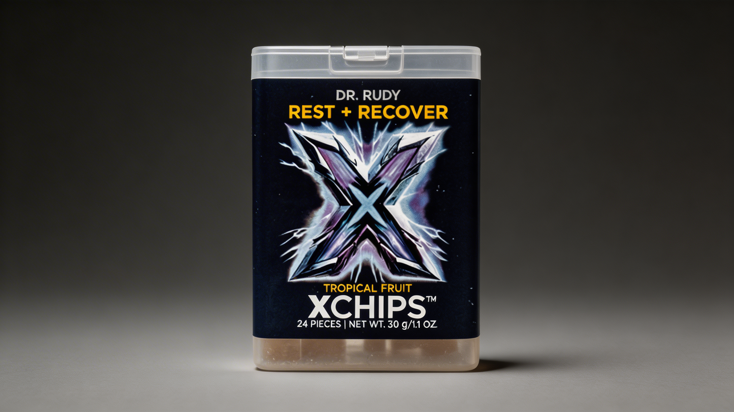 Dr. Rudy Rest + Recover XChips™ — Tropical Fruit