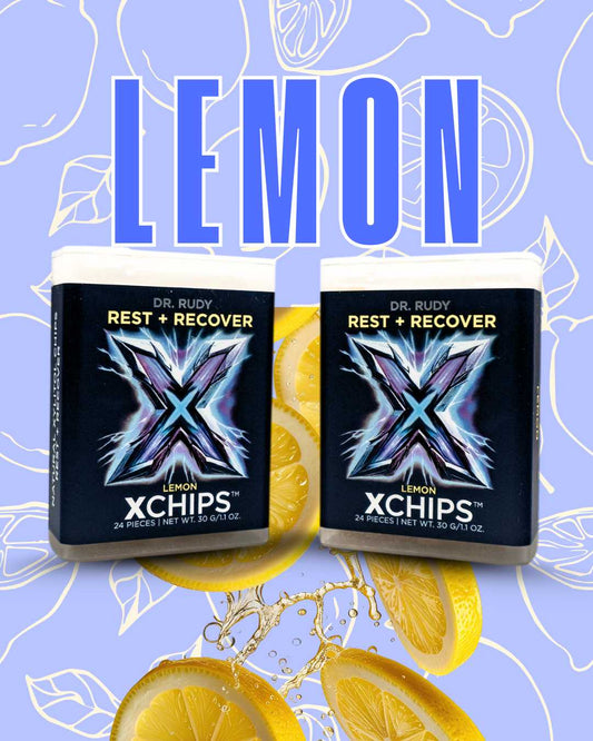 Rest & Recover XChips™ — 2 Pack - Lemon Flavor