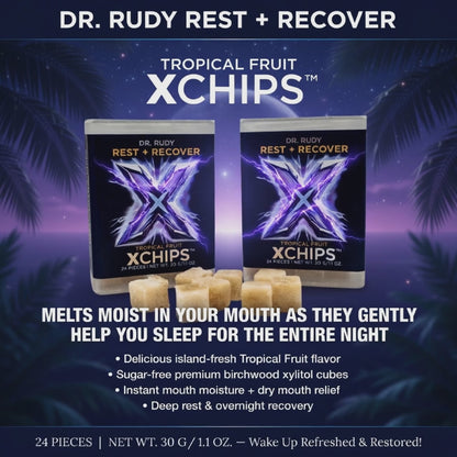 Dr. Rudy Rest + Recover XChips™ — Tropical Fruit