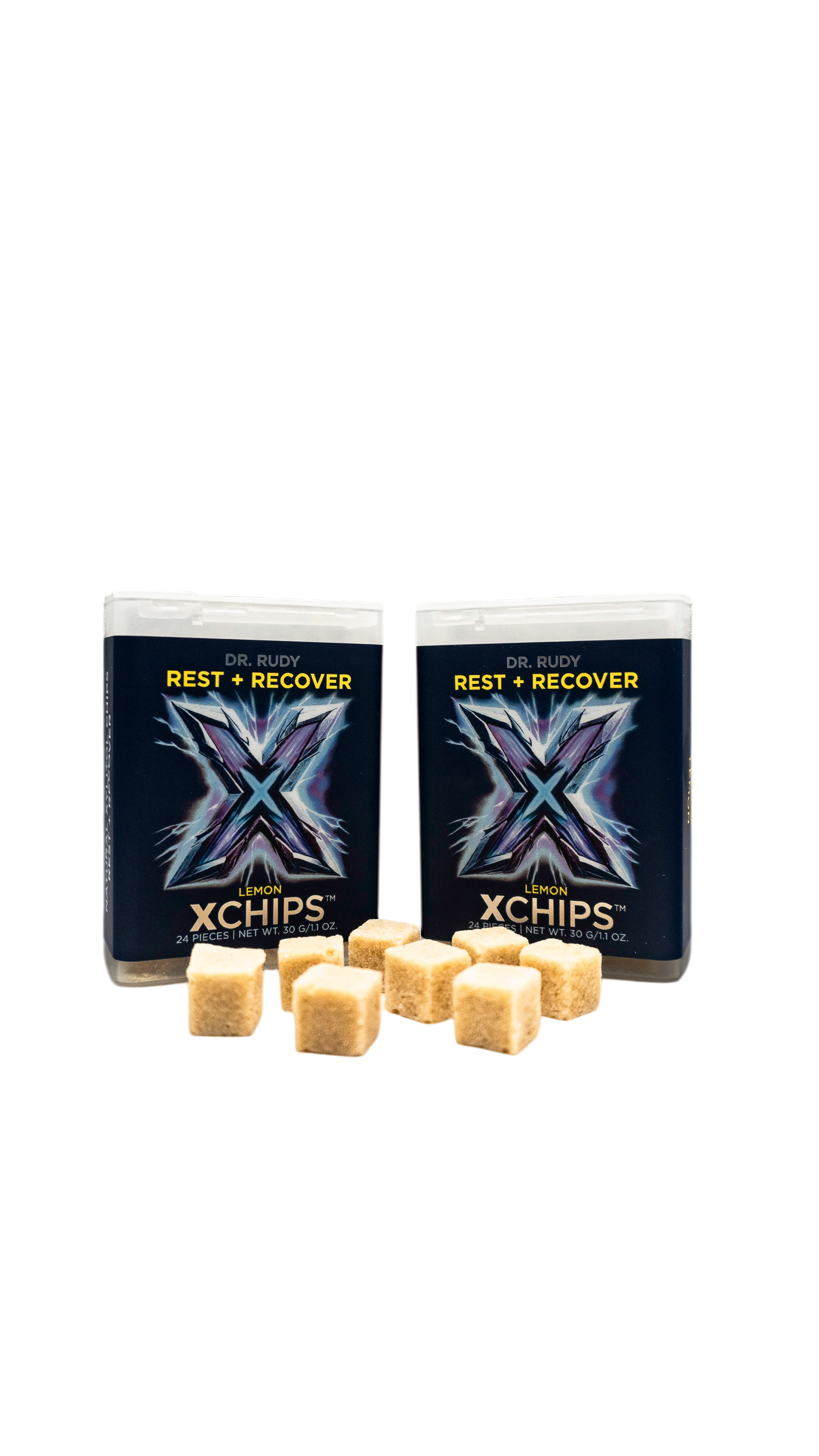 Rest & Recover XChips™ — 2 Pack - Lemon Flavor