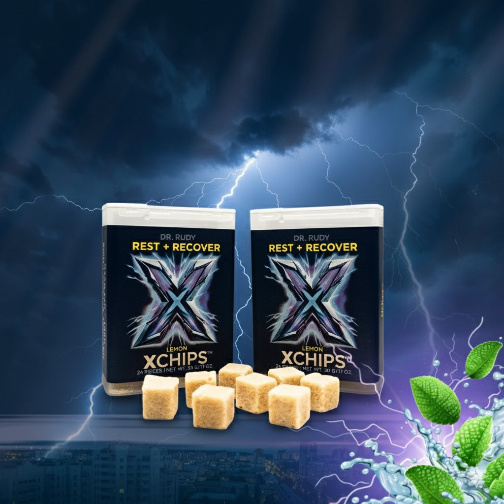 Rest & Recover XChips™ — 2 Pack - Lemon Flavor